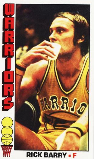 1976-77 Topps #50 Rick Barry Front