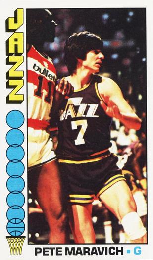 1976-77 Topps #60 Pete Maravich Front