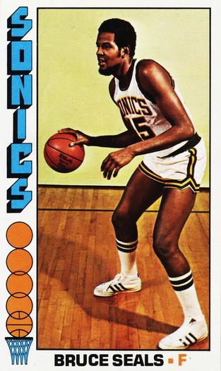 1976-77 Topps #63 Bruce Seals Front