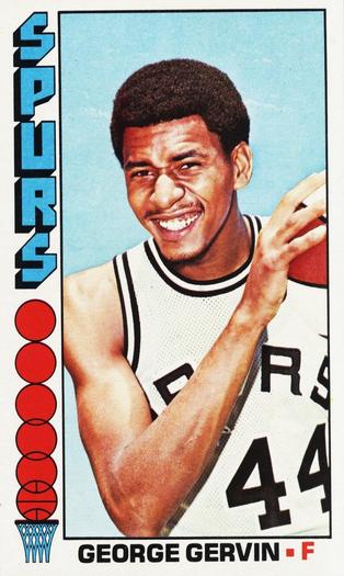1976-77 Topps #68 George Gervin Front