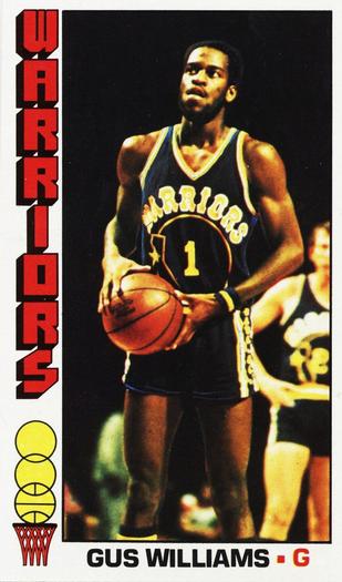 1976-77 Topps #69 Gus Williams Front
