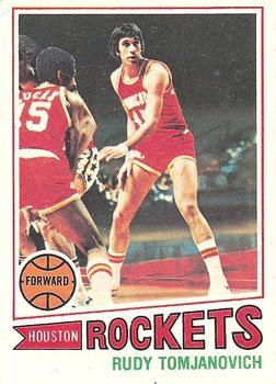 1977-78 Topps #15 Rudy Tomjanovich Front
