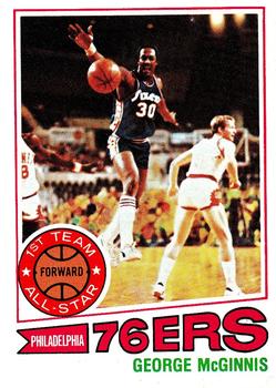 1977-78 Topps #50 George McGinnis Front