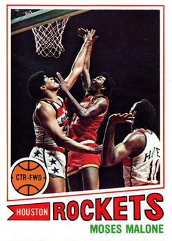 1977-78 Topps #124 Moses Malone Front