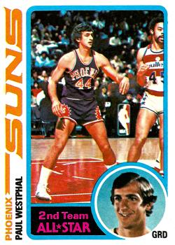 1978-79 Topps #120 Paul Westphal Front