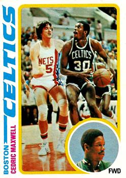 1978-79 Topps #128 Cedric Maxwell Front