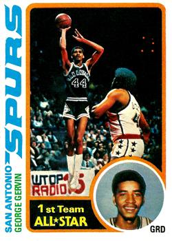 1978-79 Topps #20 George Gervin Front