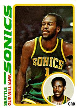 1978-79 Topps #39 Gus Williams Front
