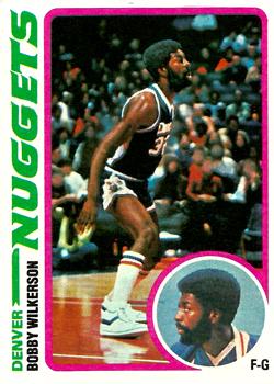 1978-79 Topps #41 Bobby Wilkerson Front