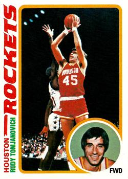 1978-79 Topps #58 Rudy Tomjanovich Front