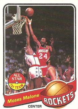 1979-80 Topps #100 Moses Malone Front