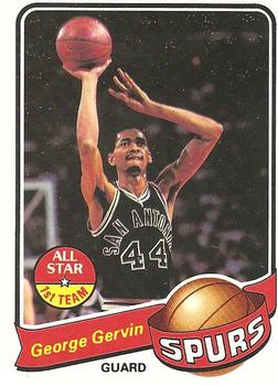 1979-80 Topps #1 George Gervin Front