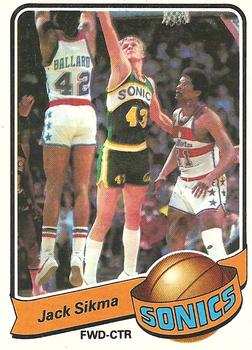 1979-80 Topps #66 Jack Sikma Front
