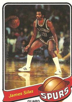 1979-80 Topps #74 James Silas Front