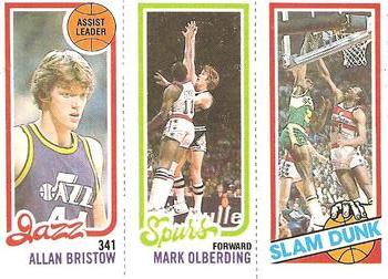 1980-81 Topps #210 / 236 / 255 Allan Bristow / Mark Olberding / James Bailey Front