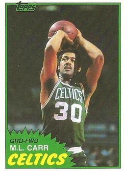 1981-82 Topps #E72 M.L. Carr Front