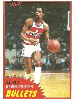 1981-82 Topps #E99 Kevin Porter Front