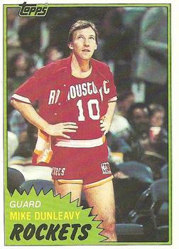 1981-82 Topps #MW85 Mike Dunleavy Front