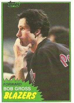 1981-82 Topps #W84 Bob Gross Front