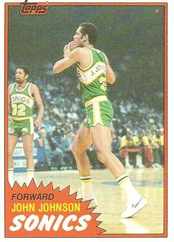 1981-82 Topps #W98 John Johnson Front