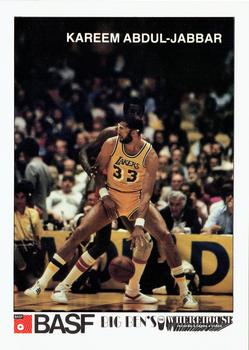 1982-83 BASF Los Angeles Lakers #NNO Kareem Abdul-Jabbar Front