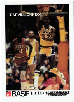 1982-83 BASF Los Angeles Lakers #NNO Magic Johnson Front