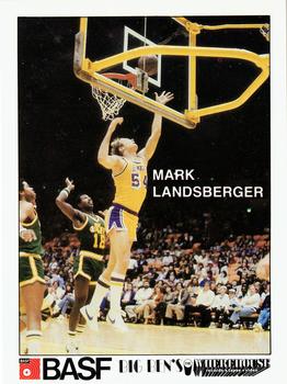 1982-83 BASF Los Angeles Lakers #NNO Mark Landsberger Front