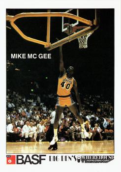 1982-83 BASF Los Angeles Lakers #NNO Mike McGee Front