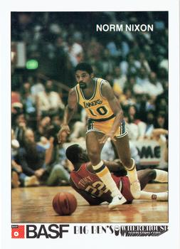 1982-83 BASF Los Angeles Lakers #NNO Norm Nixon Front