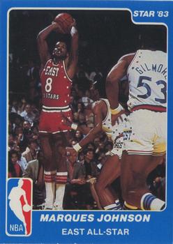 1983 Star All-Star Game #5 Marques Johnson Front