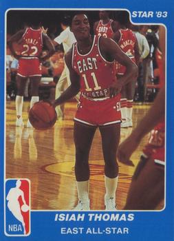 1983 Star All-Star Game #11 Isiah Thomas Front