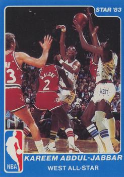 1983 Star All-Star Game #14 Kareem Abdul-Jabbar Front
