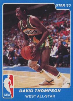 1983 Star All-Star Game #22 David Thompson Front