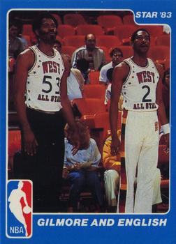 1983 Star All-Star Game #NNO Artis Gilmore and Alex English Front