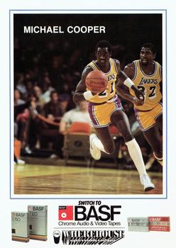 1983-84 BASF Los Angeles Lakers  #2 Michael Cooper Front