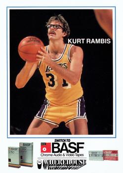1983-84 BASF Los Angeles Lakers  #9 Kurt Rambis Front
