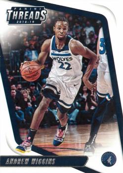 2018-19 Panini Threads #89 Andrew Wiggins Front