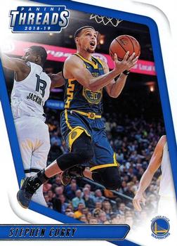 2018-19 Panini Threads #95 Stephen Curry Front