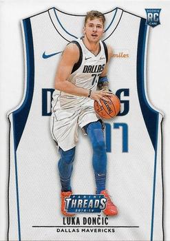 2018-19 Panini Threads #101 Luka Doncic Front