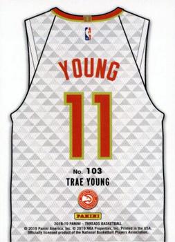 2018-19 Panini Threads #103 Trae Young Back