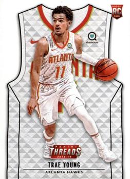 2018-19 Panini Threads #103 Trae Young Front