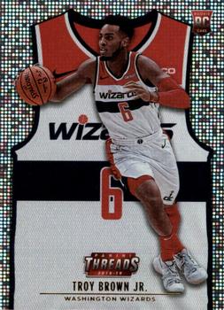 2018-19 Panini Threads - Dazzle #121 Troy Brown Jr. Front