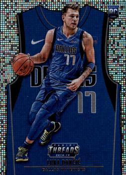 2018-19 Panini Threads - Dazzle #141 Luka Doncic Front