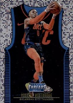 2018-19 Panini Threads - Dazzle #218 Russell Westbrook Front