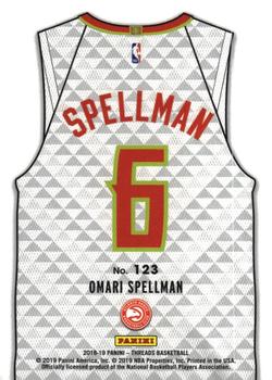2018-19 Panini Threads - Premium #123 Omari Spellman Back