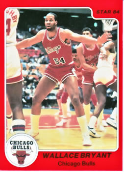 1983-84 Star #170 Wallace Bryant Front
