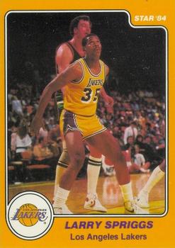 1983-84 Star #23 Larry Spriggs Front