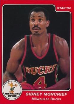 1983-84 Star #38 Sidney Moncrief Front