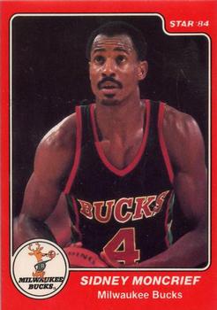 1983-84 Star #39 Sidney Moncrief Front