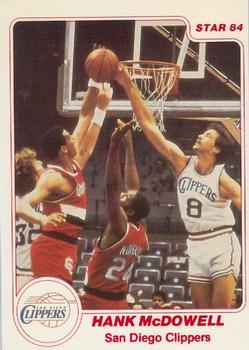 1983-84 Star #127 Hank McDowell Front